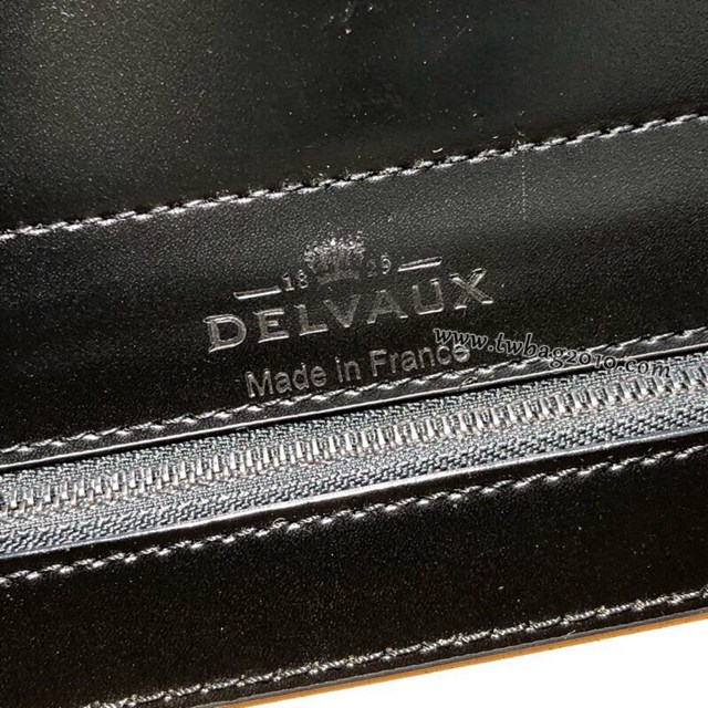 Delvaux全新BL系列德爾沃專櫃黑色/白色box皮白色蜥蜴紋與紋與蟒蛇紋相間雙用手提斜挎包 bxs1126